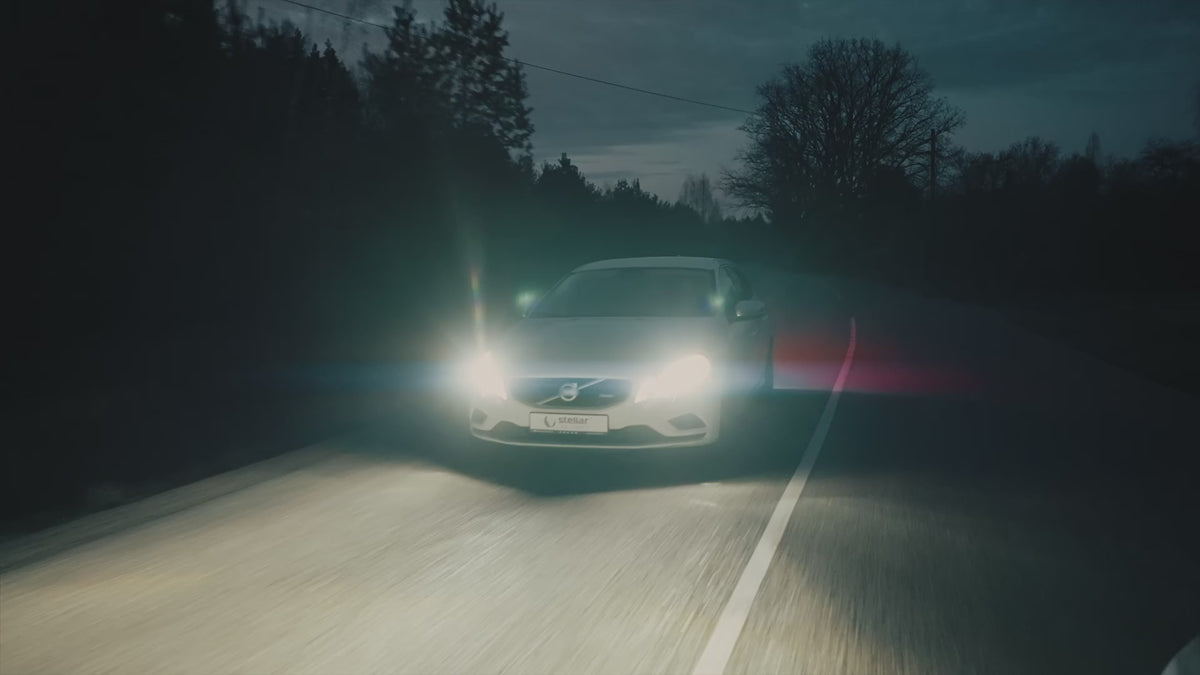 Stellar D1S LED Lampe, Revolutionäre Technologie, 6500 K Diamantweiß, +200% Helligkeit, 2 Jahre Garantie, Xenon-Brenner-Ersatz, (1 Paar / 2 Stück)